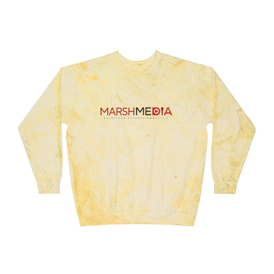 MarshMedia Tie-Dye Crewneck Sweatshirt