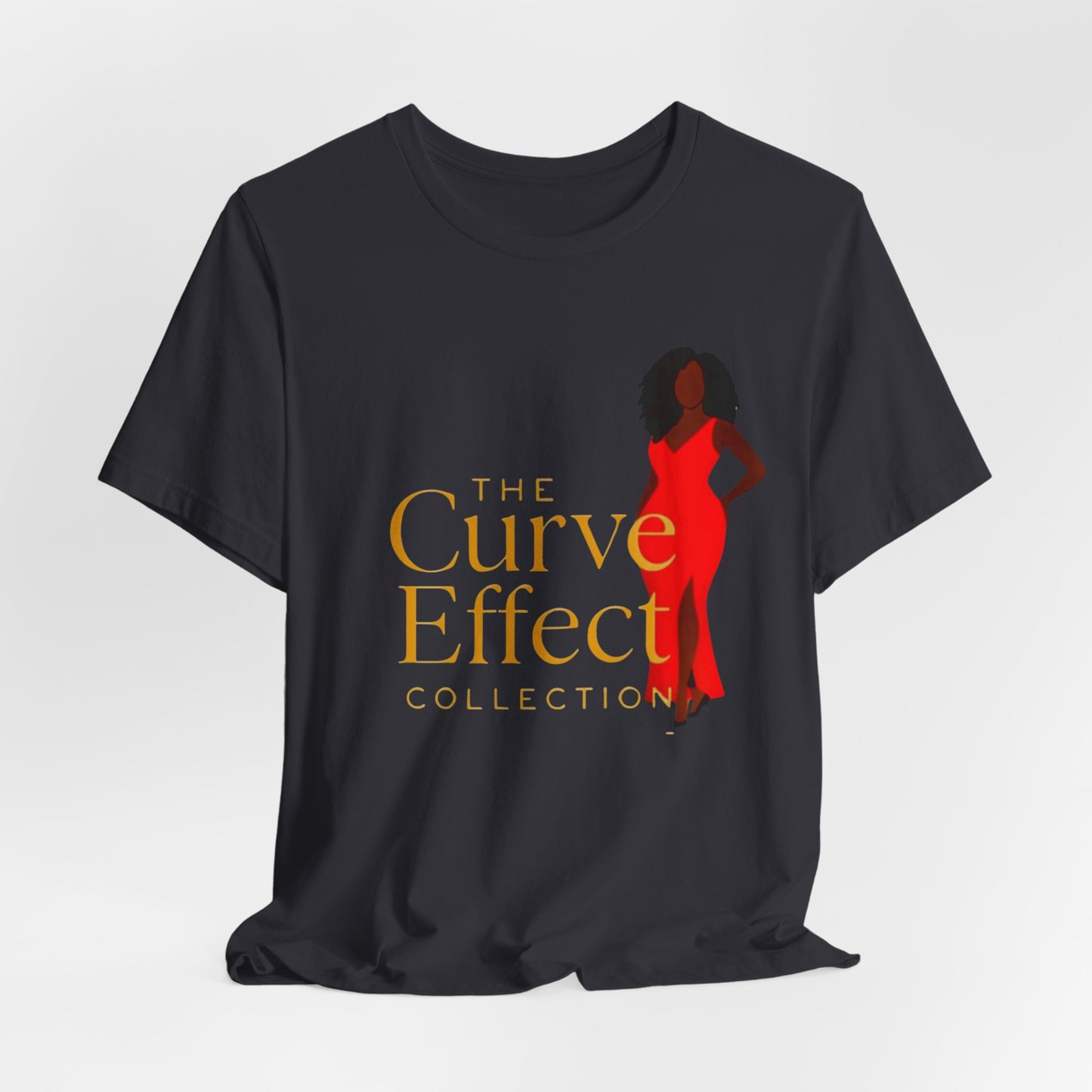 Copy of The Curve Effect T‑Shirt — Vintage Science/Math Graphic Tee