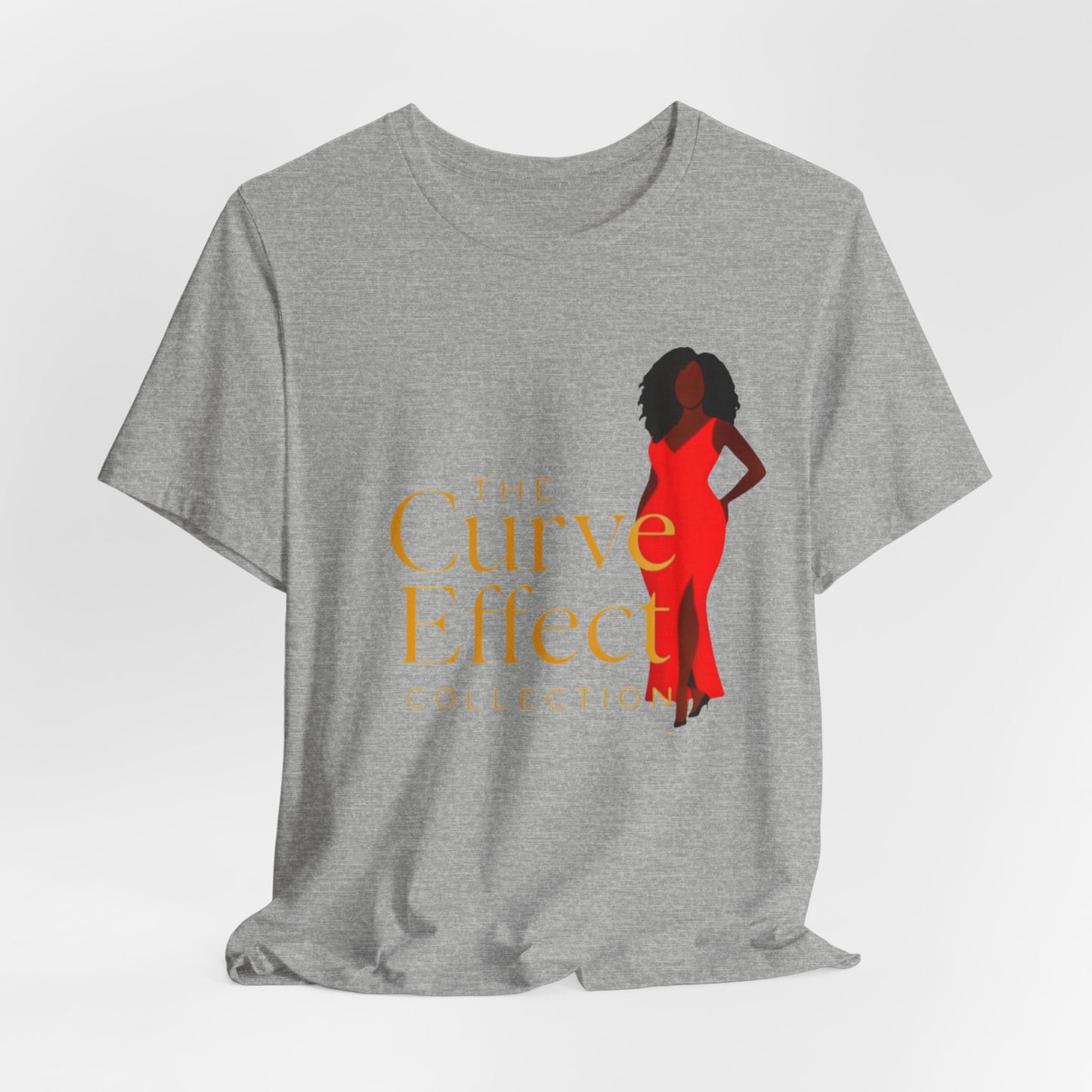 Copy of The Curve Effect T‑Shirt — Vintage Science/Math Graphic Tee