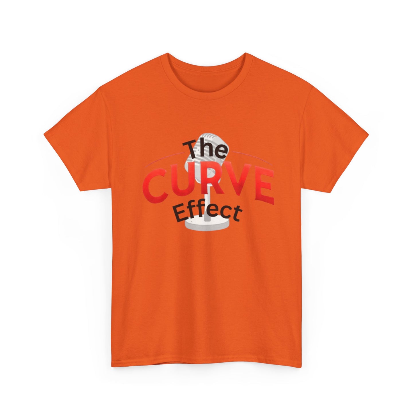 The Curve Effect Unisex Tee | Fun Graphic Shirt | Casual Wear, Gift for Friends, Music Lovers, Unique Style, Everyday Comfort