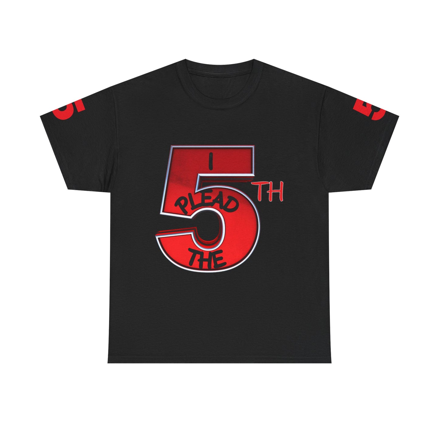 I Plead the 5th Unisex Tee - Funny Statement Shirt for Parties, Casual Wear, Gifting, Birthdays, Humor Lovers