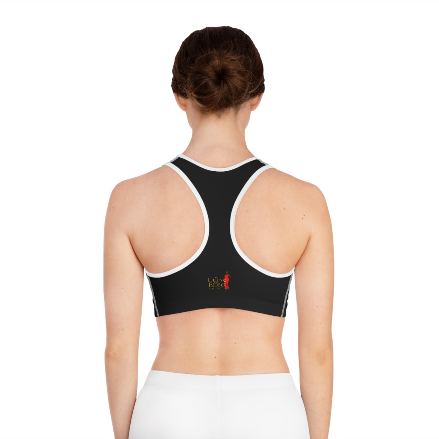 The Curve Effect Collection Stylish Sports Bra with Curve Effect Design | Athletic Wear, Gym Top, Fitness Apparel, Workout Gear, Activewear