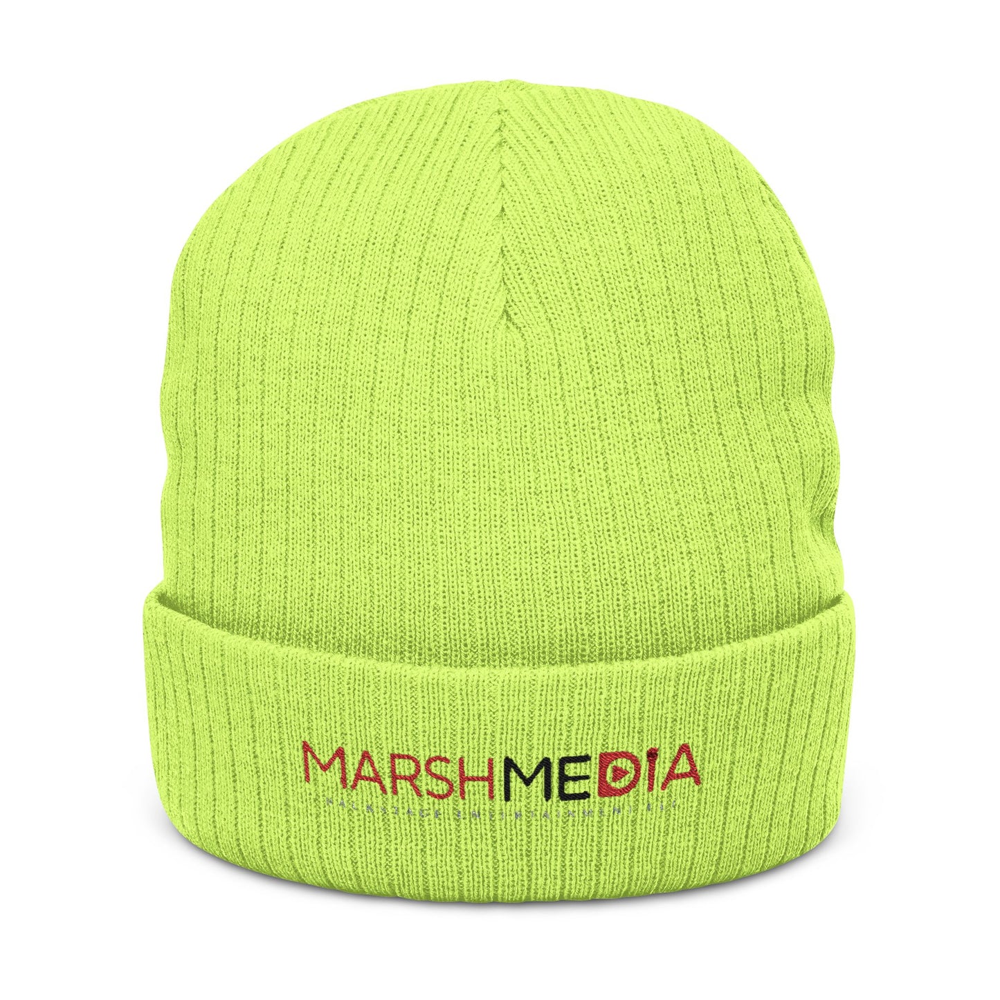 Stylish Ribbed Knit Beanie with Embroidery, Cozy Winter Hat, Customizable Headwear, Fashionable Accessory, Unisex Beanie for All Seasons