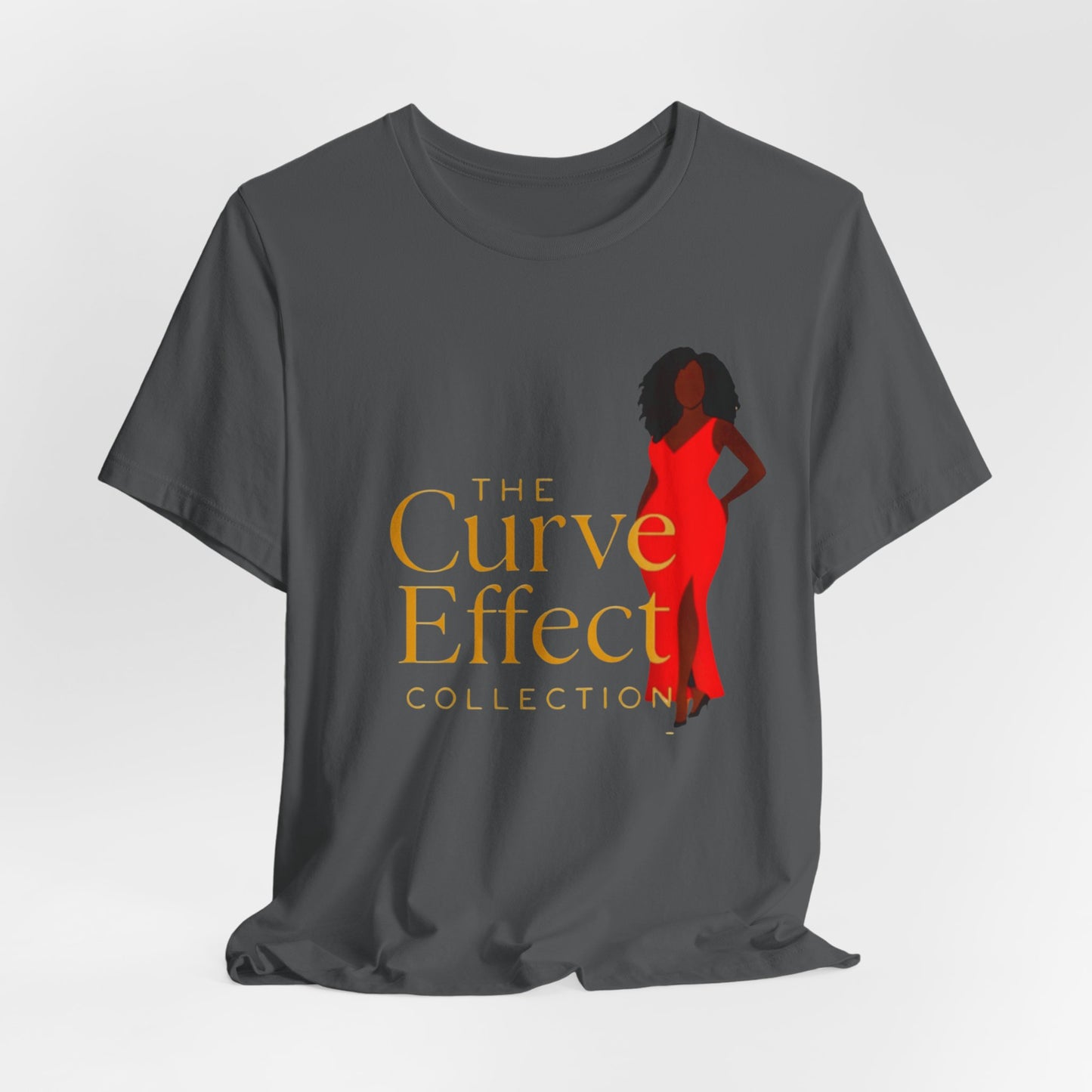 Copy of The Curve Effect T‑Shirt — Vintage Science/Math Graphic Tee