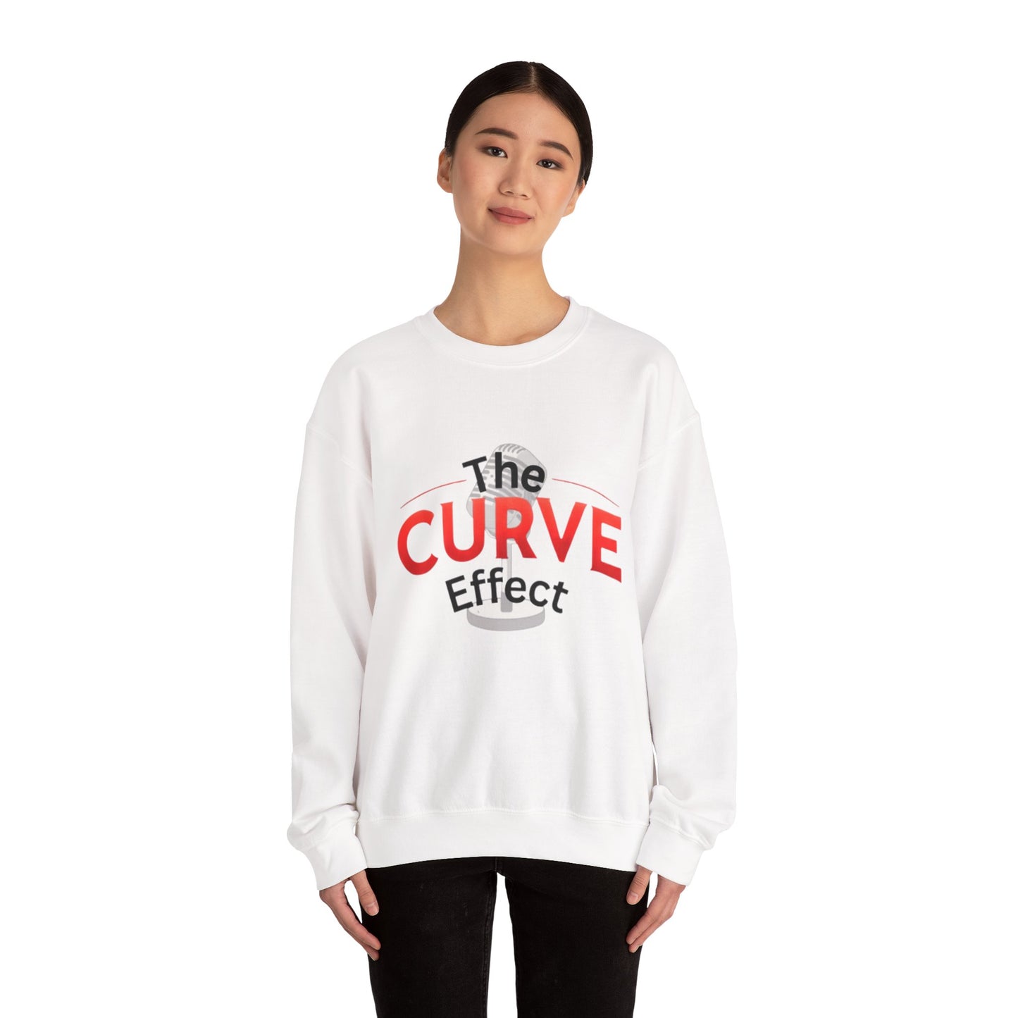 The Curve Effect Crewneck Sweatshirt, Comfortable Oversized Apparel, Ideal for Relaxed Outfits, Gift for Friends, Perfect for Casual [...]