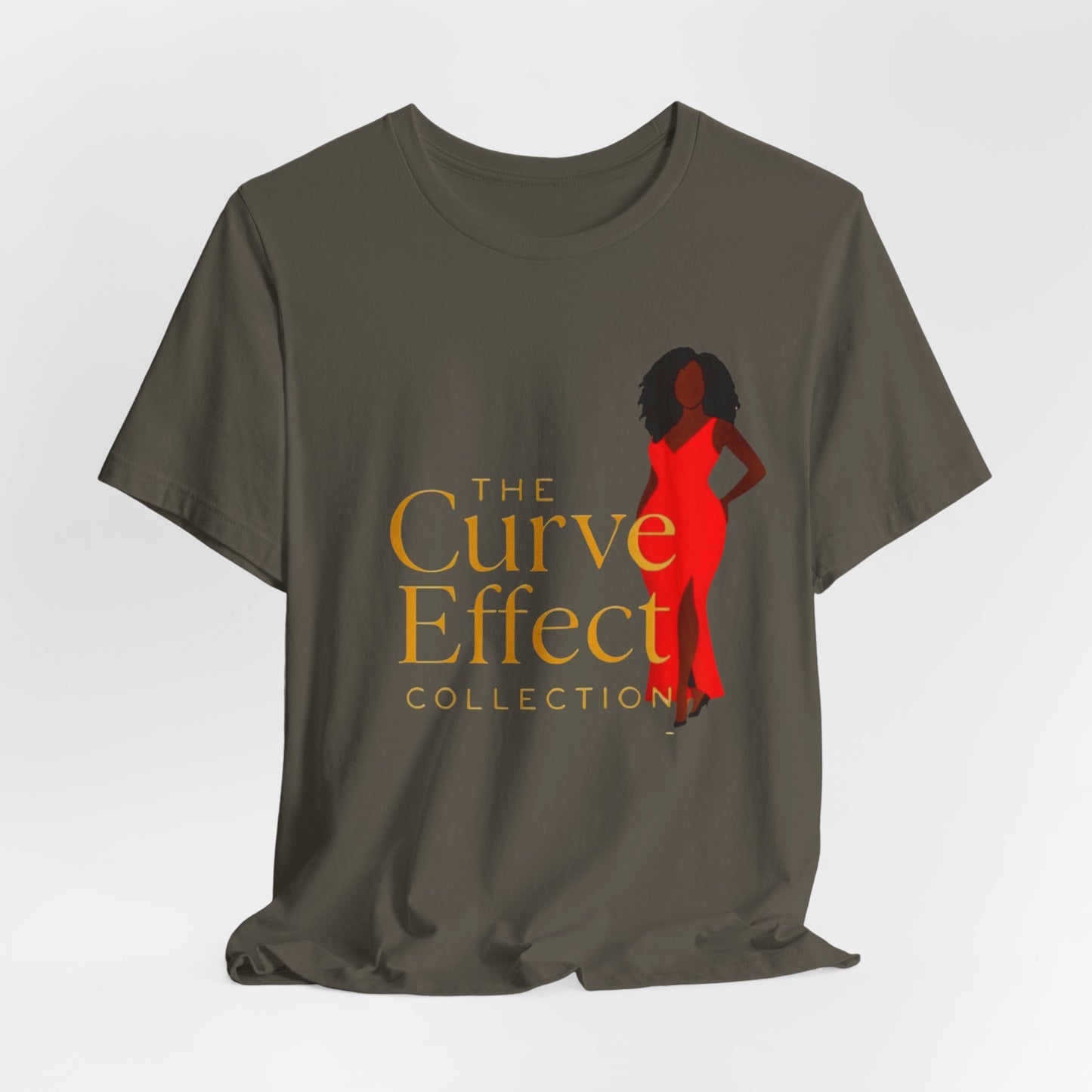 Copy of The Curve Effect T‑Shirt — Vintage Science/Math Graphic Tee