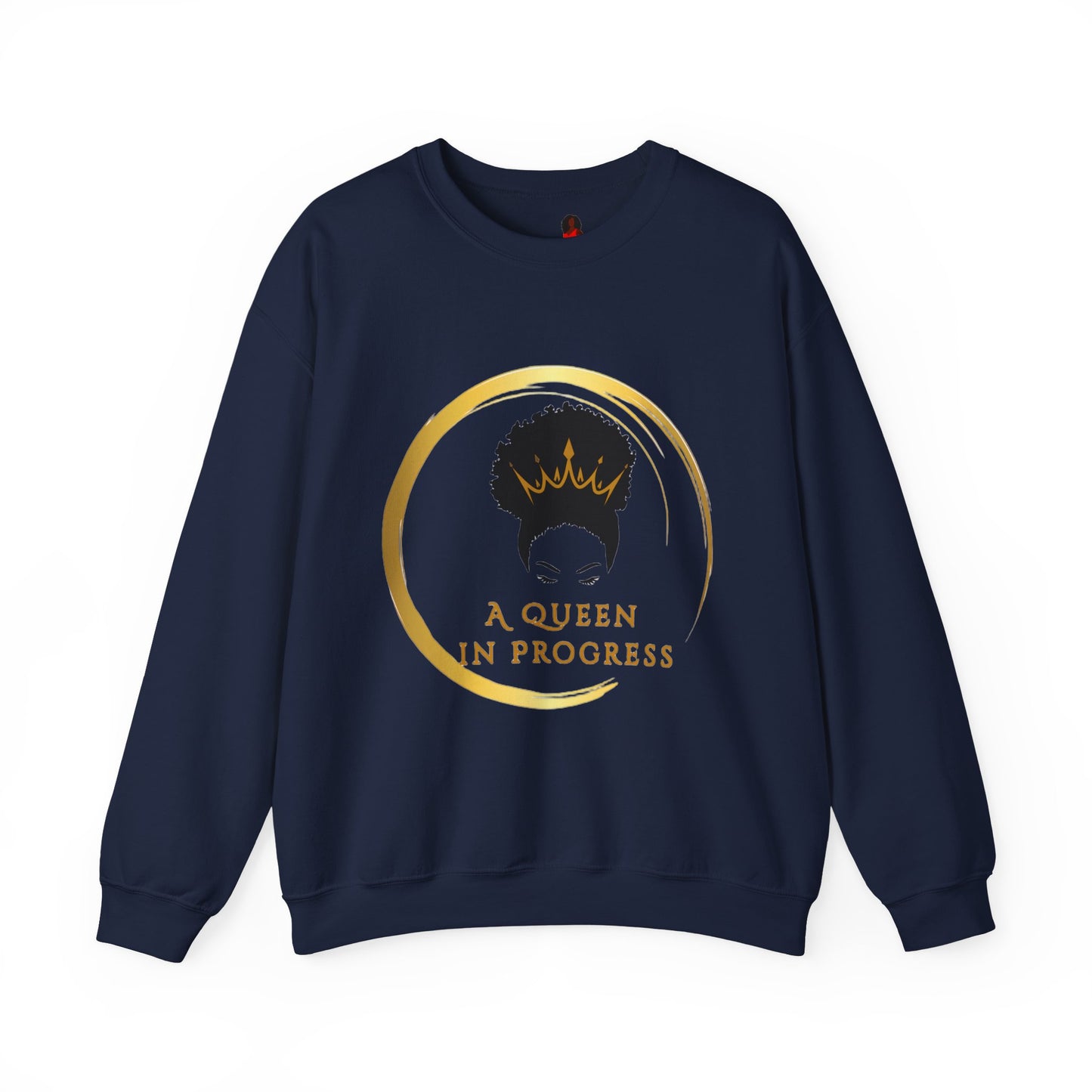 Empowering Queen Sweatshirt, Cozy Crewneck, Perfect Gift for Her, Self-Love, Women's Fashion, Everyday Comfort