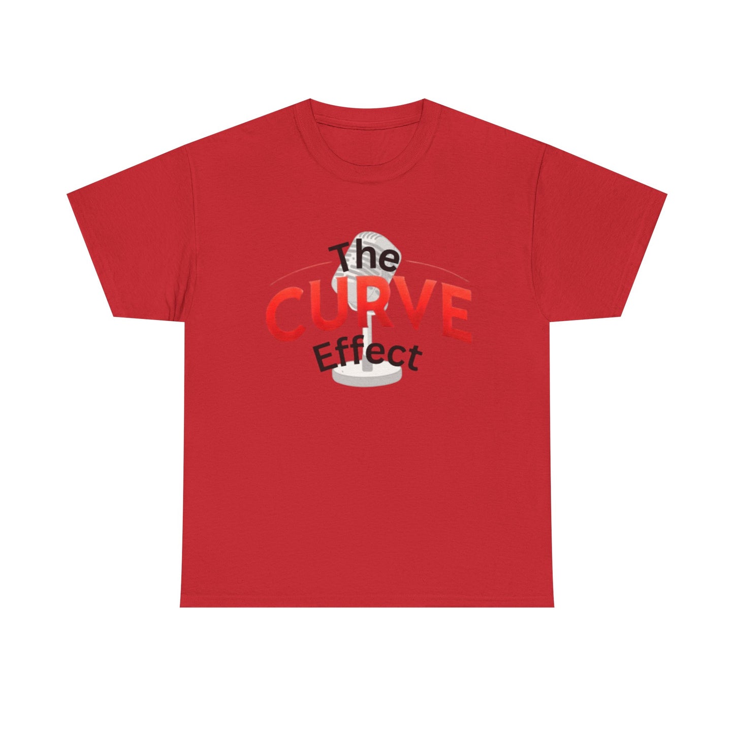 The Curve Effect Unisex Tee | Fun Graphic Shirt | Casual Wear, Gift for Friends, Music Lovers, Unique Style, Everyday Comfort
