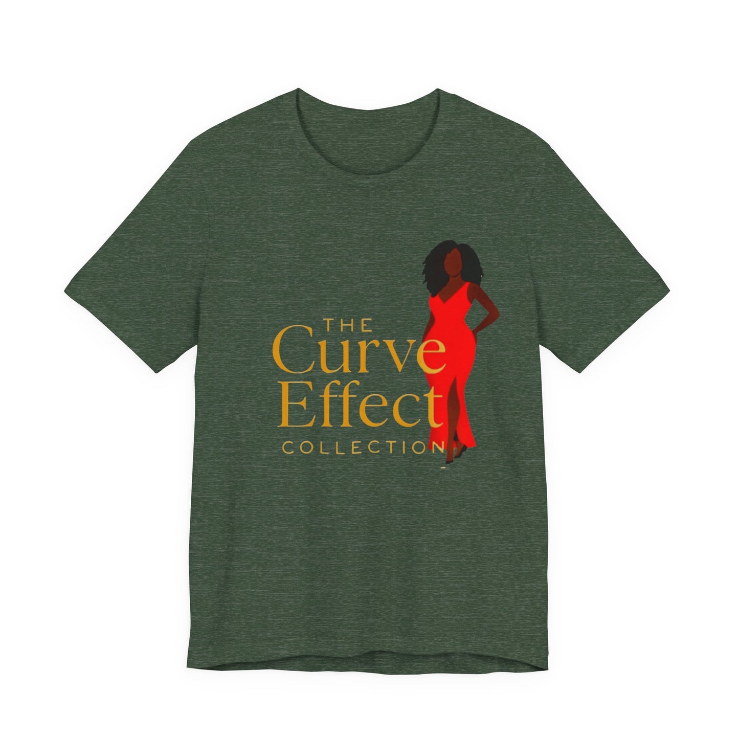 Copy of The Curve Effect T‑Shirt — Vintage Science/Math Graphic Tee