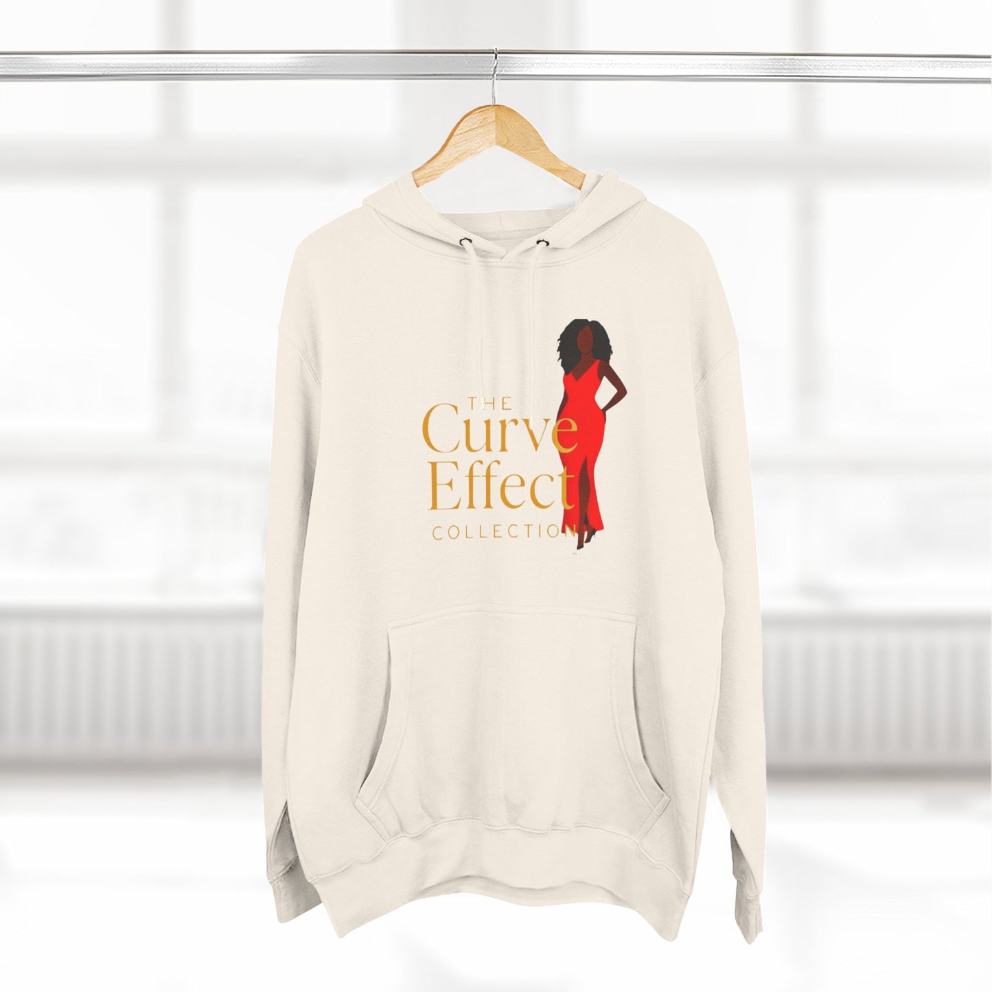 The Curve Effect Collection Fleece Hoodie