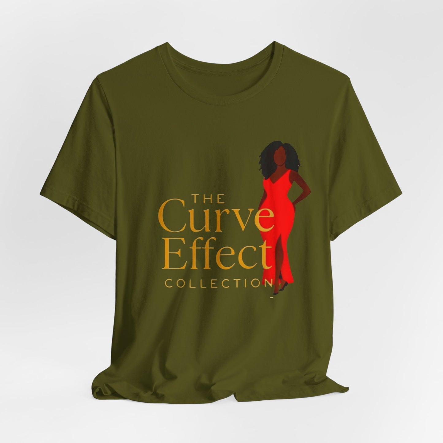 Copy of The Curve Effect T‑Shirt — Vintage Science/Math Graphic Tee