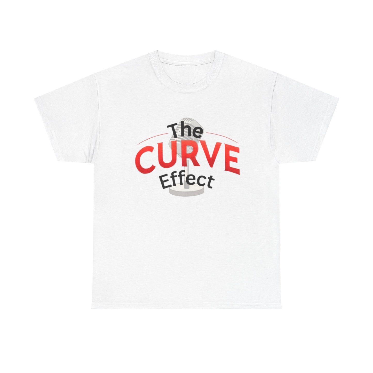 The Curve Effect Unisex Tee | Fun Graphic Shirt | Casual Wear, Gift for Friends, Music Lovers, Unique Style, Everyday Comfort