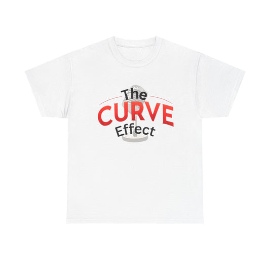 The Curve Effect Unisex Tee | Fun Graphic Shirt | Casual Wear, Gift for Friends, Music Lovers, Unique Style, Everyday Comfort