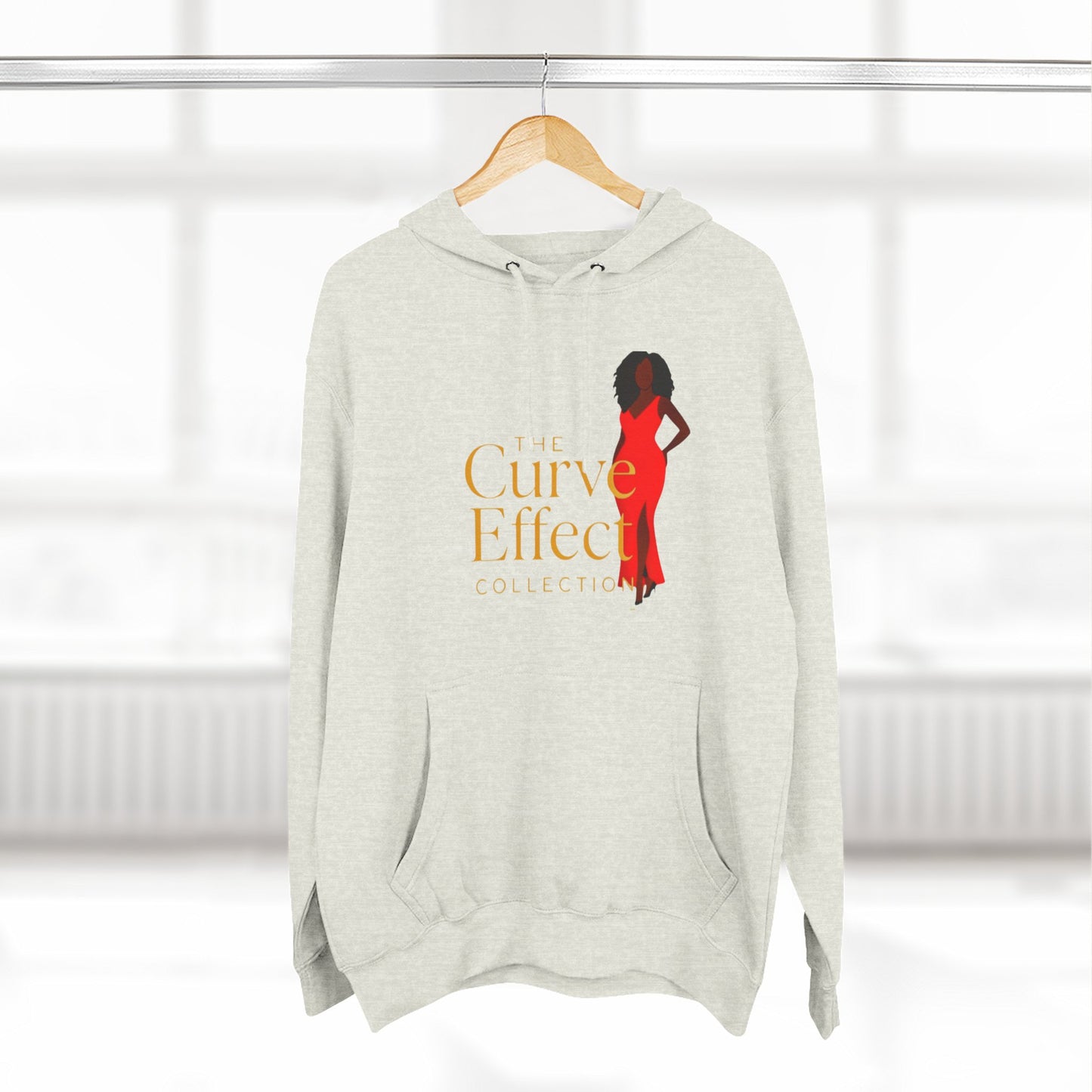 The Curve Effect Collection Fleece Hoodie