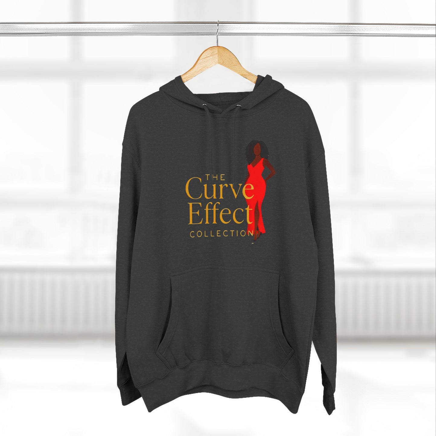 The Curve Effect Collection Fleece Hoodie