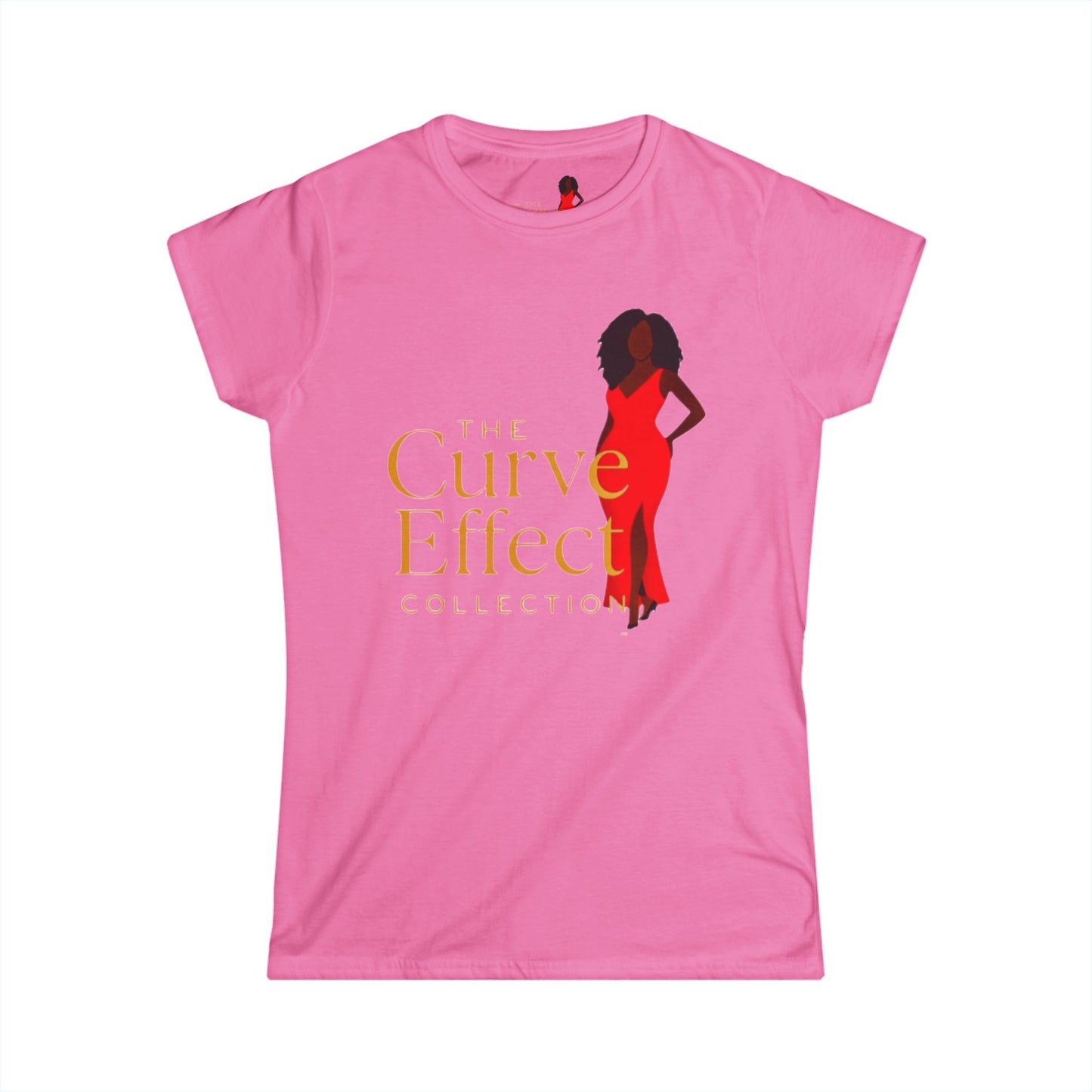 THE CURVE EFFECT COLLECTION Women's Softstyle Tee