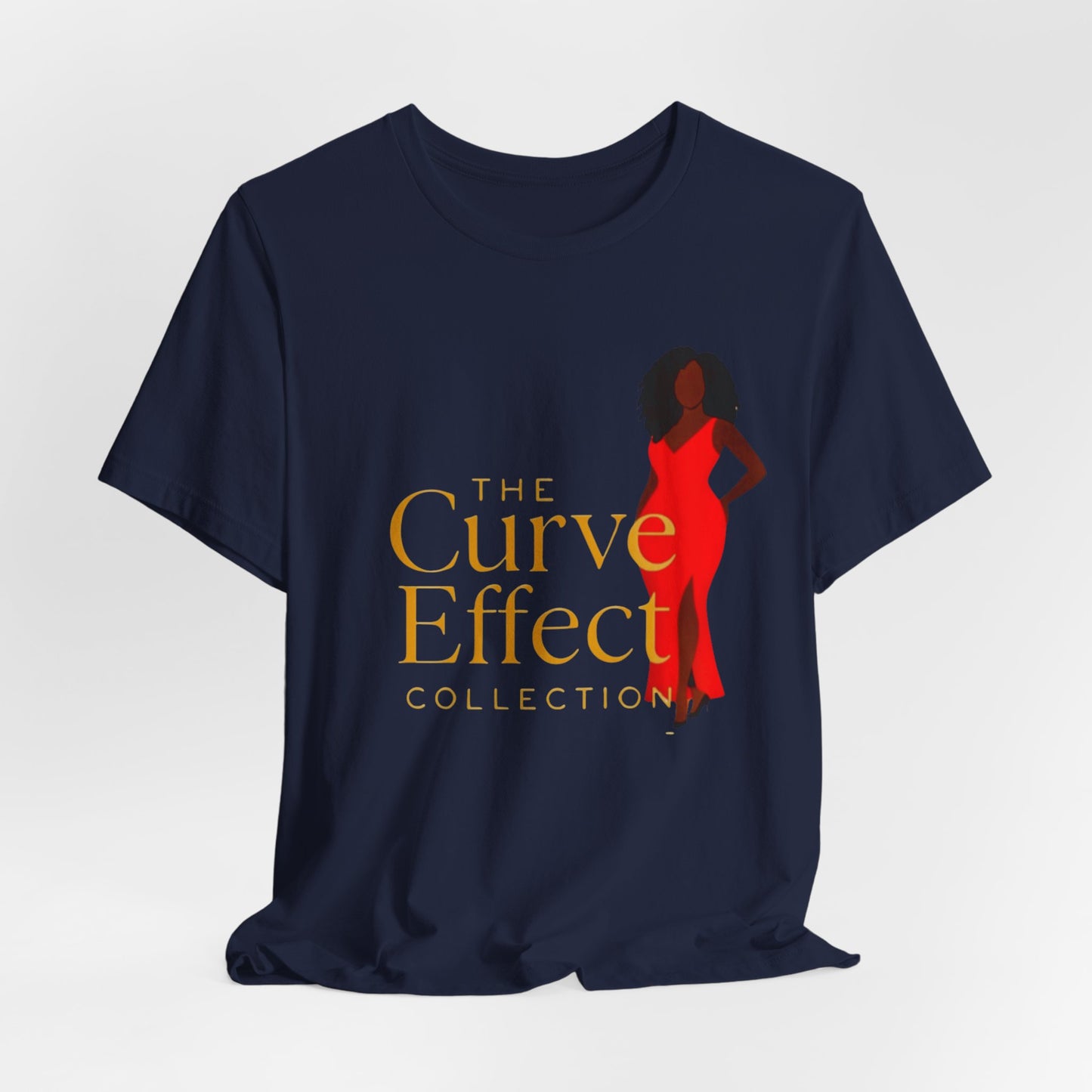 Copy of The Curve Effect T‑Shirt — Vintage Science/Math Graphic Tee
