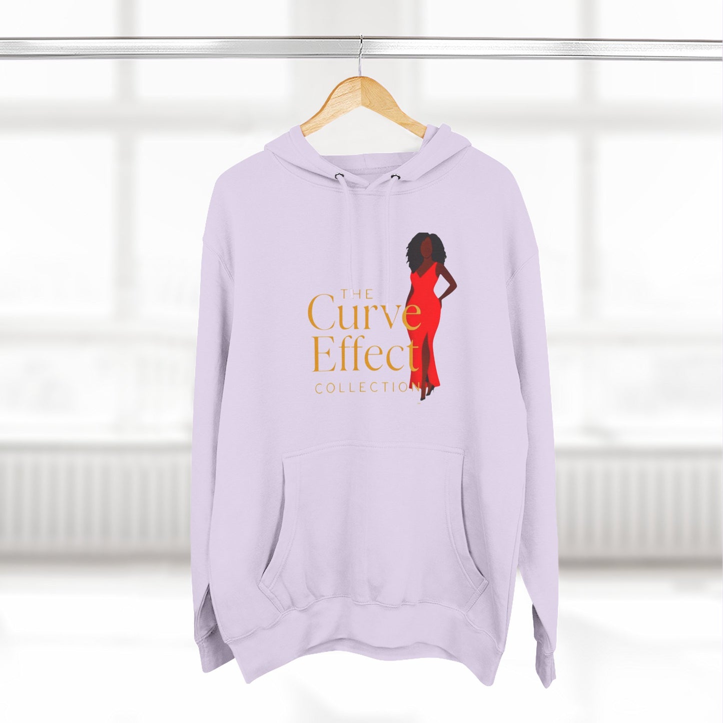 The Curve Effect Collection Fleece Hoodie