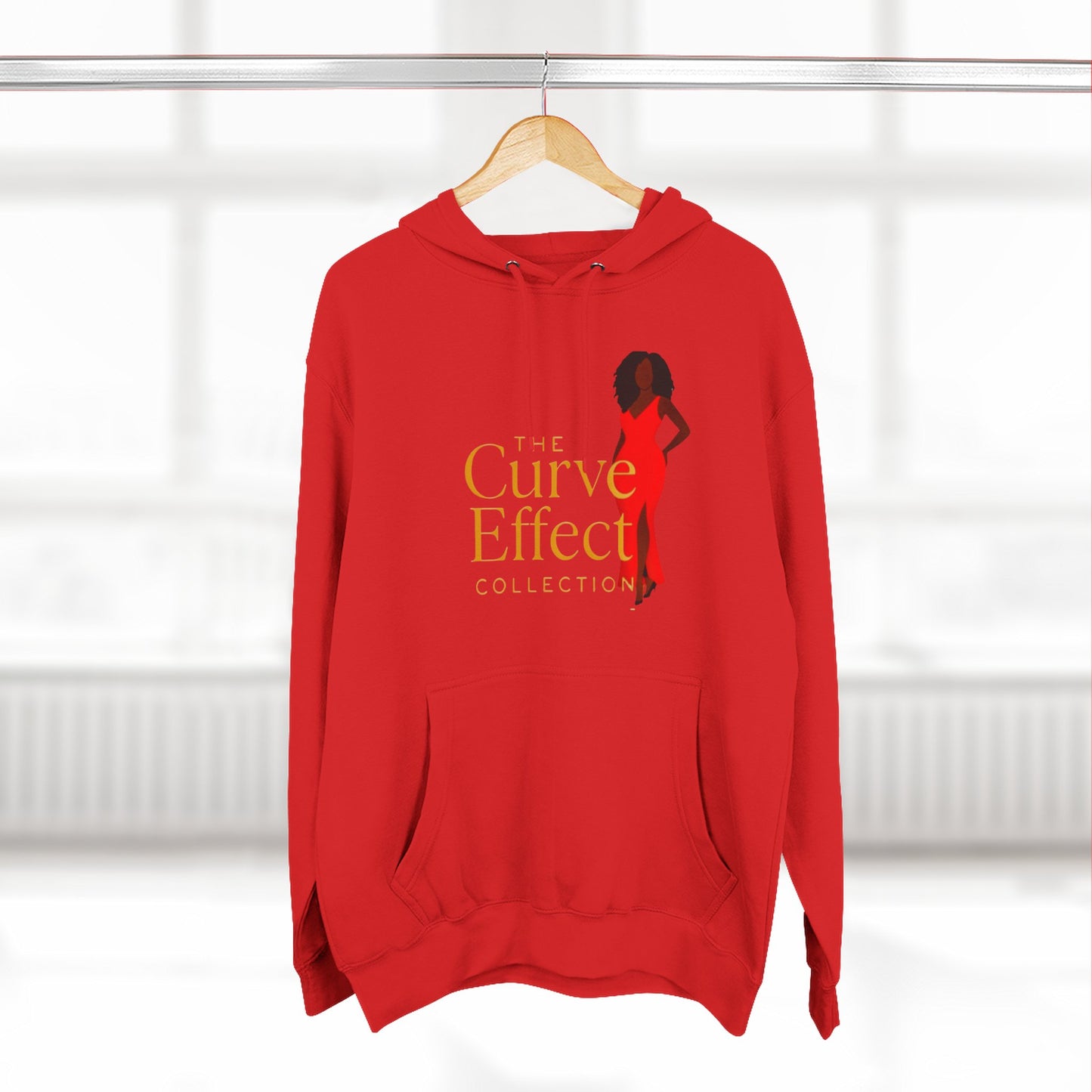 The Curve Effect Collection Fleece Hoodie