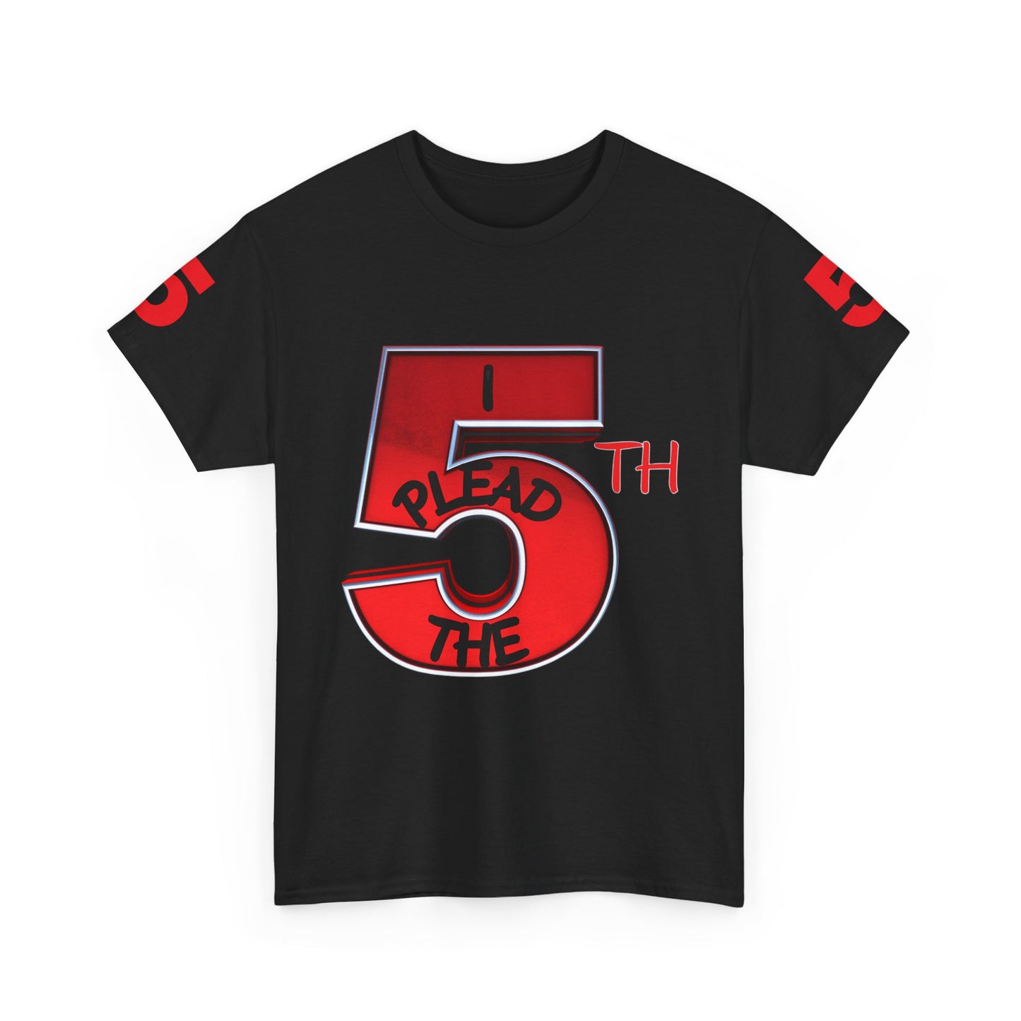 I Plead the 5th Unisex Tee - Funny Statement Shirt for Parties, Casual Wear, Gifting, Birthdays, Humor Lovers