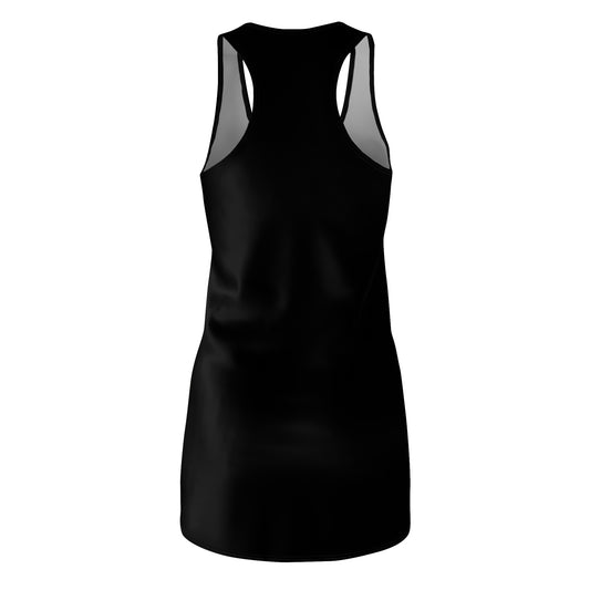 Women's Curve Effect Racerback Dress, Stylish Summer Dress, Casual Sundress, Vacation Outfit, Party Dress