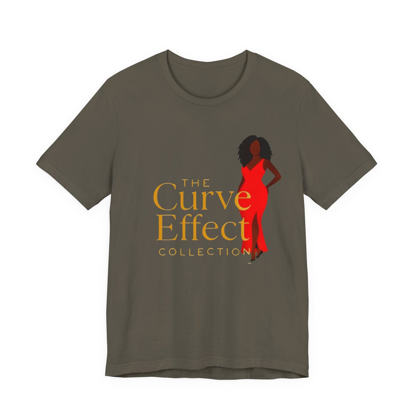 Copy of The Curve Effect T‑Shirt — Vintage Science/Math Graphic Tee