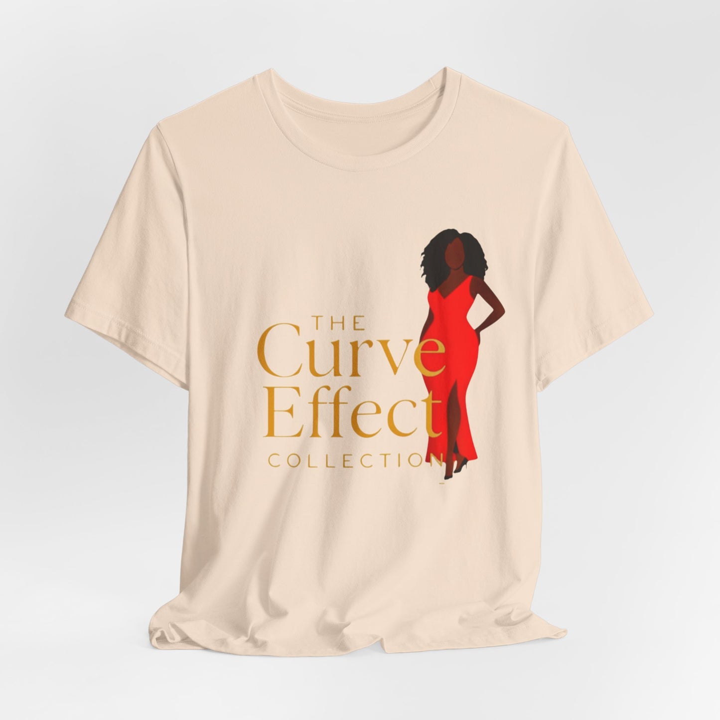 Copy of The Curve Effect T‑Shirt — Vintage Science/Math Graphic Tee