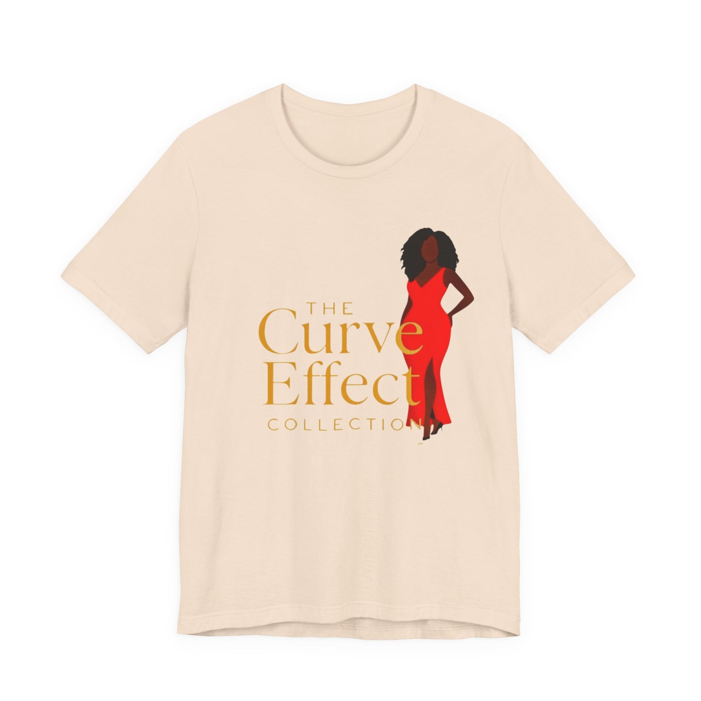 Copy of The Curve Effect T‑Shirt — Vintage Science/Math Graphic Tee