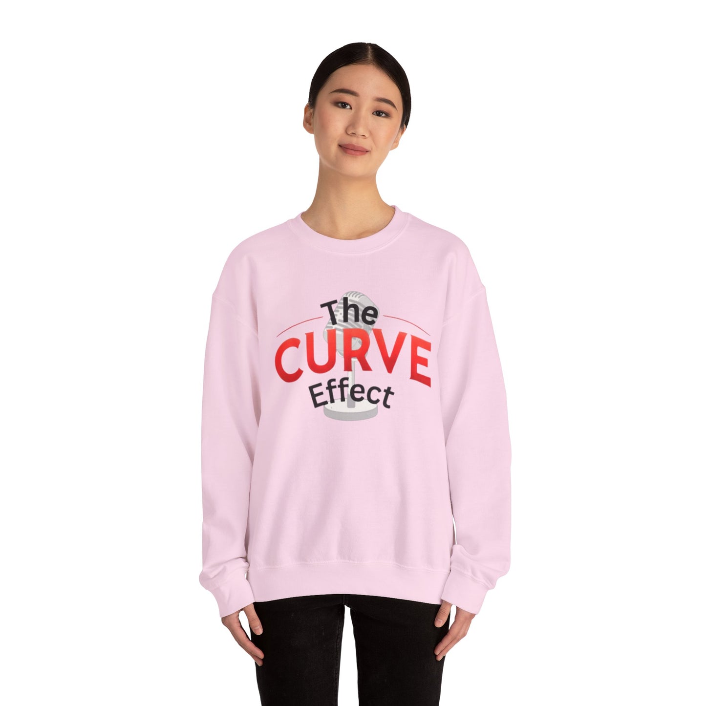The Curve Effect Crewneck Sweatshirt, Comfortable Oversized Apparel, Ideal for Relaxed Outfits, Gift for Friends, Perfect for Casual [...]