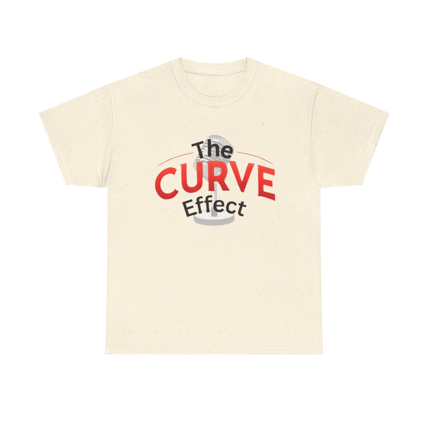 The Curve Effect Unisex Tee | Fun Graphic Shirt | Casual Wear, Gift for Friends, Music Lovers, Unique Style, Everyday Comfort