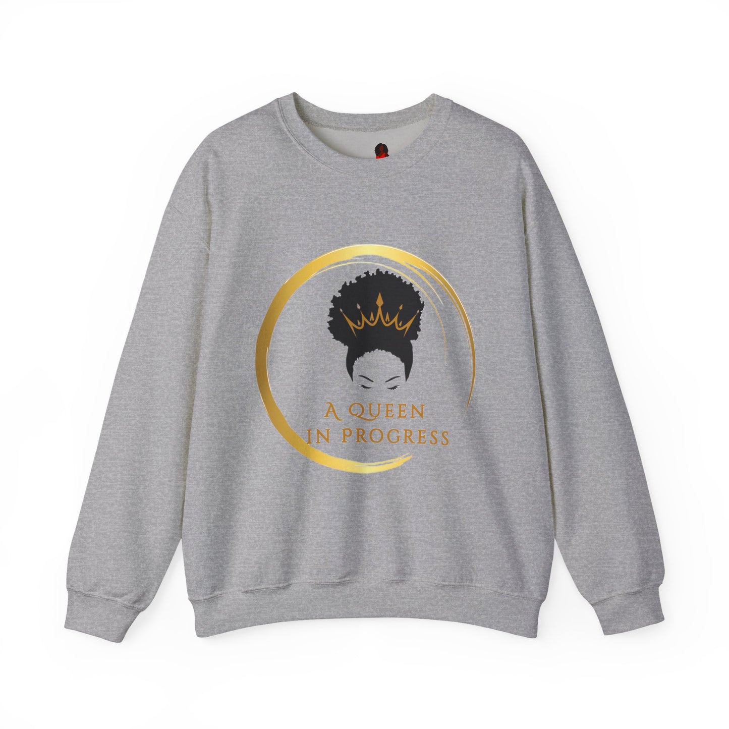 Empowering Queen Sweatshirt, Cozy Crewneck, Perfect Gift for Her, Self-Love, Women's Fashion, Everyday Comfort