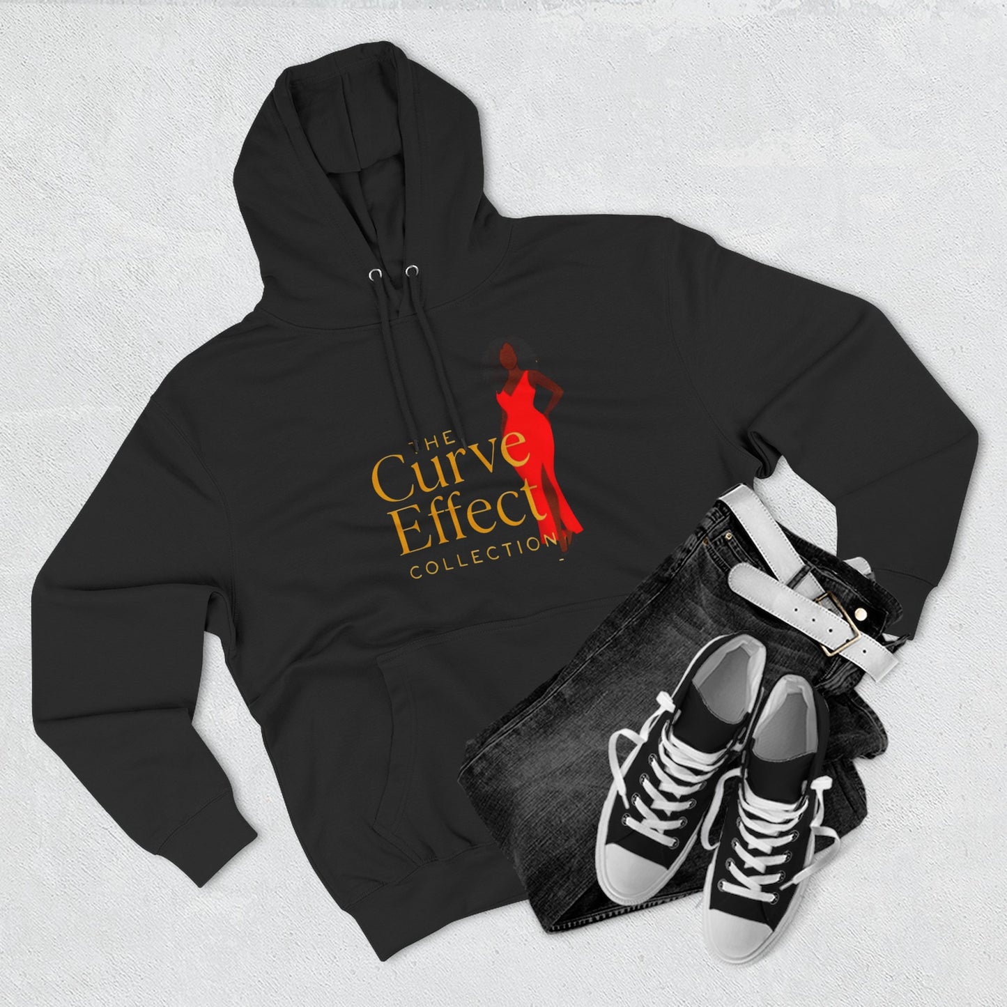 The Curve Effect Collection Fleece Hoodie