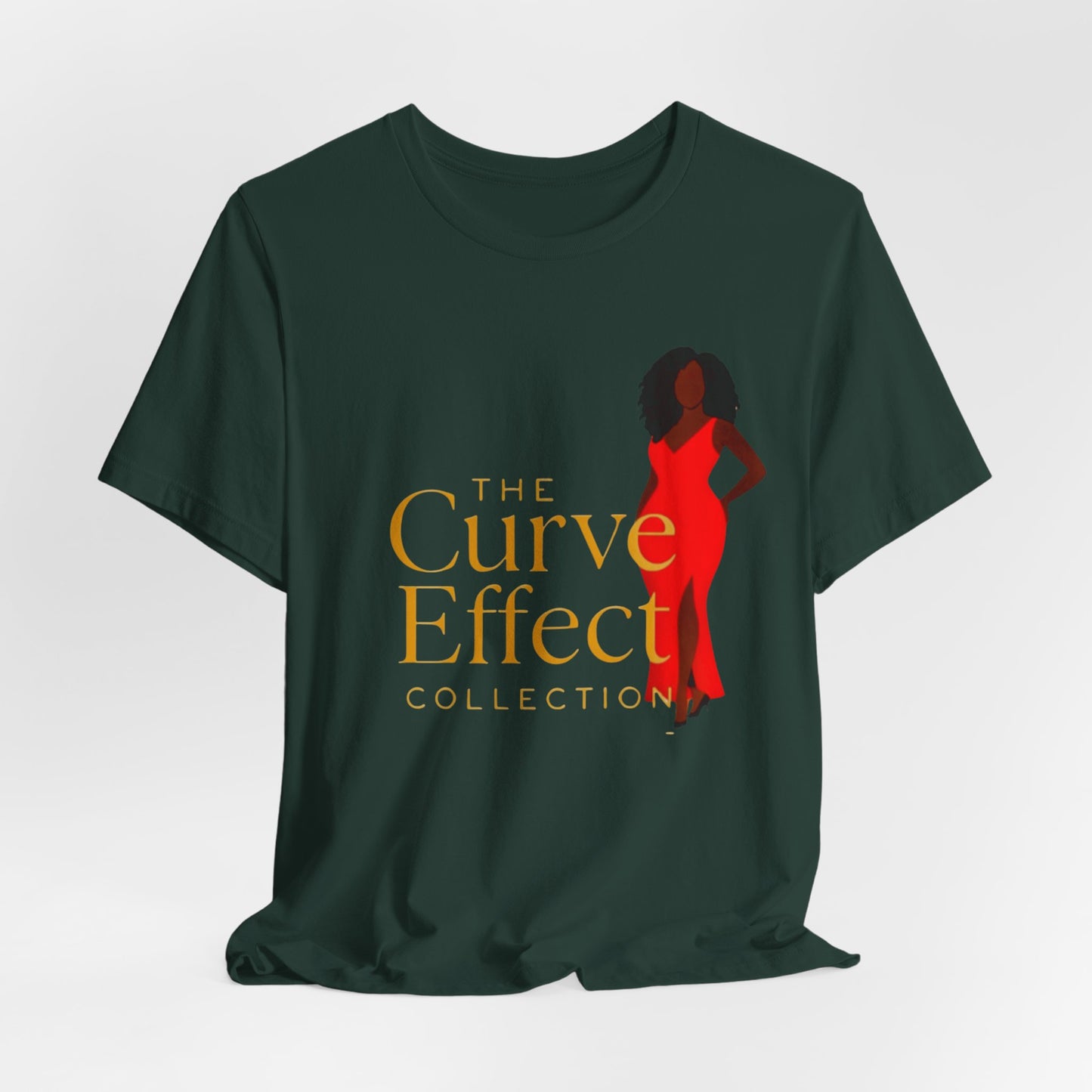 Copy of The Curve Effect T‑Shirt — Vintage Science/Math Graphic Tee