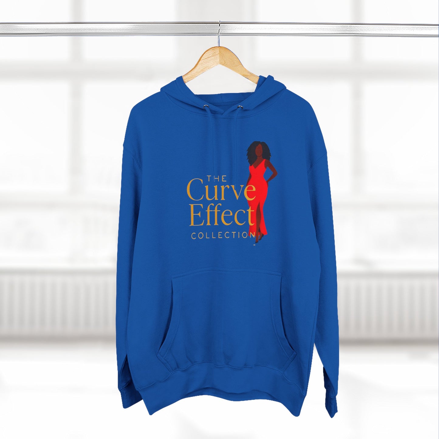 The Curve Effect Collection Fleece Hoodie