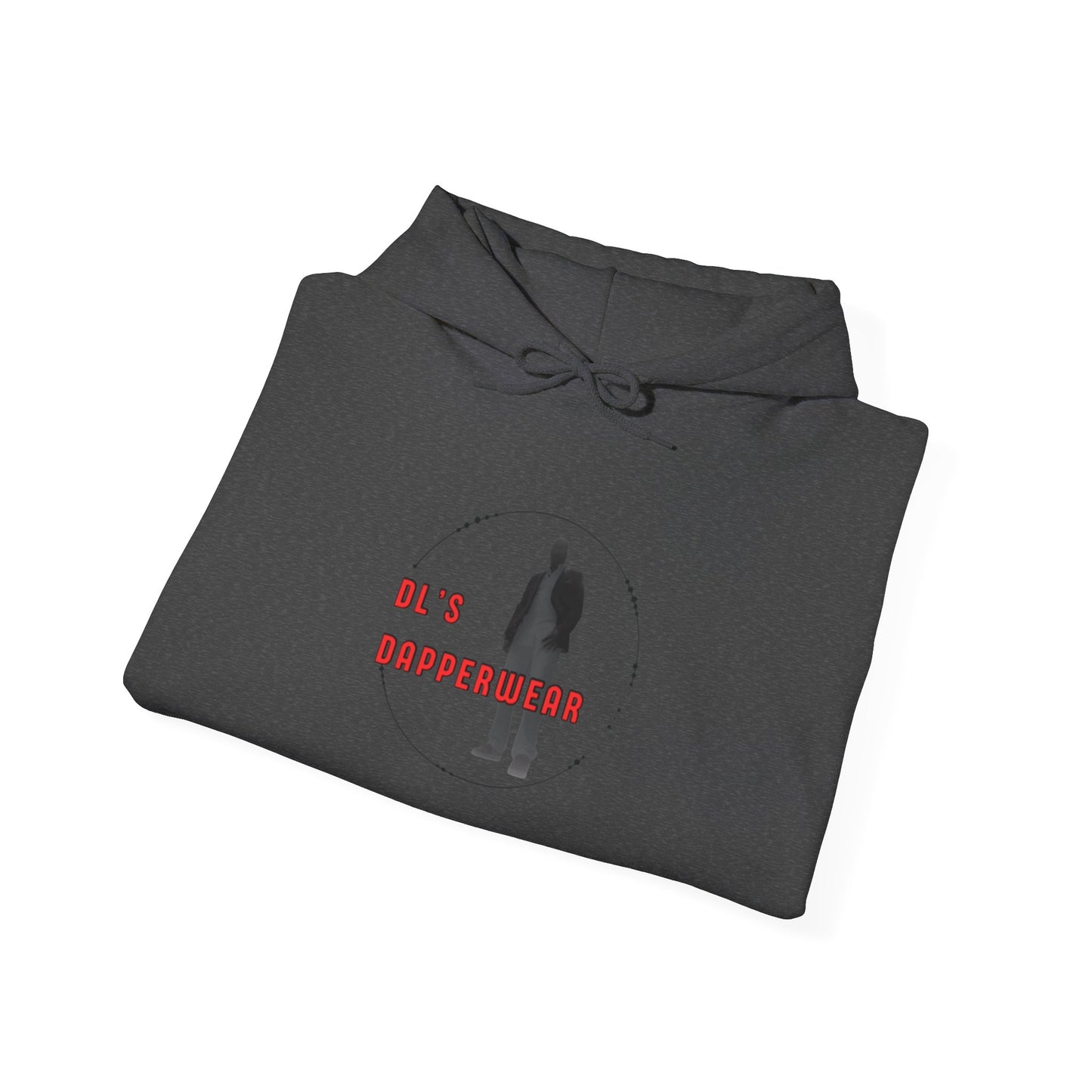 DL's Dapper Barber Hoodie — Men's Barber Shop Silhouette Sweatshirt