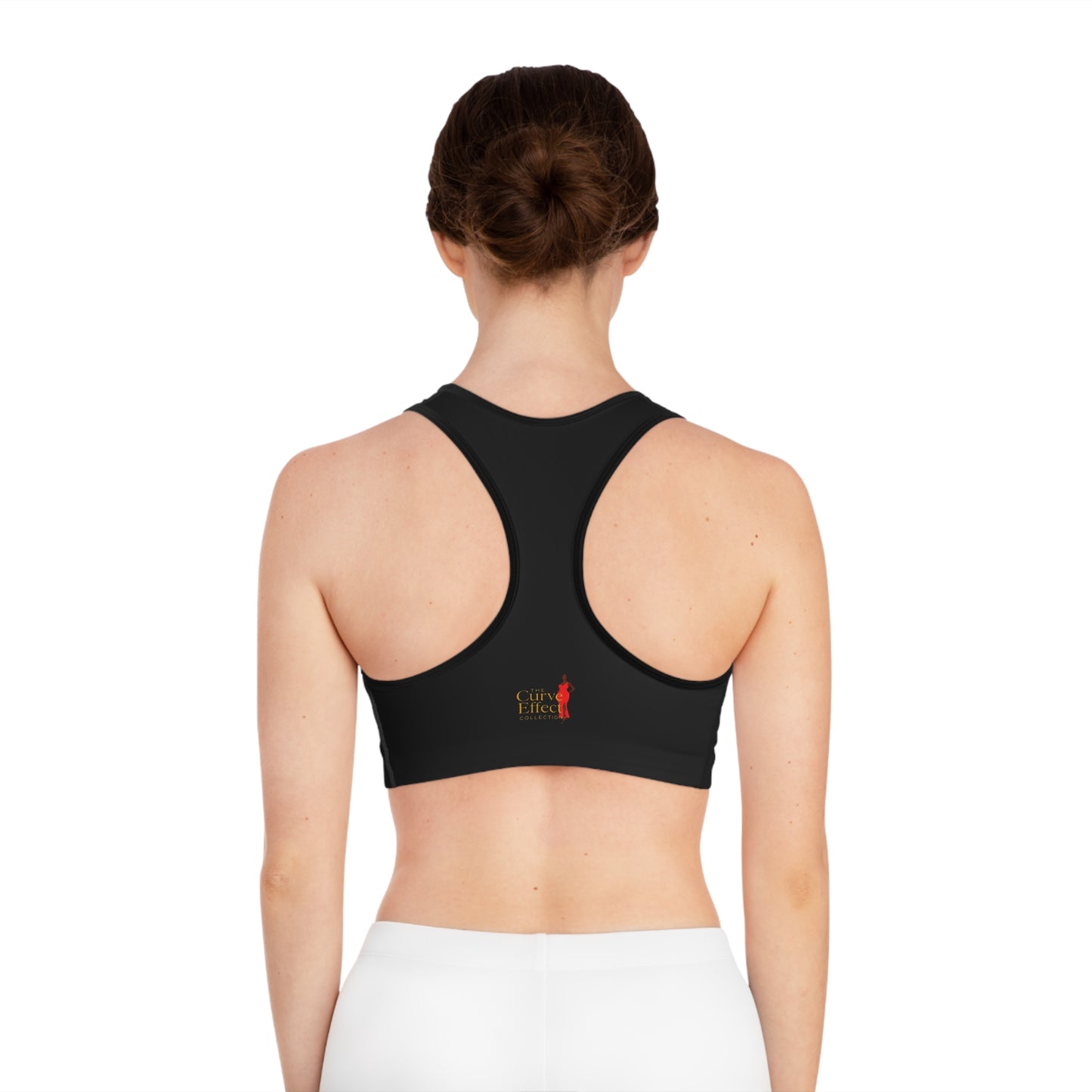 The Curve Effect Collection Stylish Sports Bra with Curve Effect Design | Athletic Wear, Gym Top, Fitness Apparel, Workout Gear, Activewear