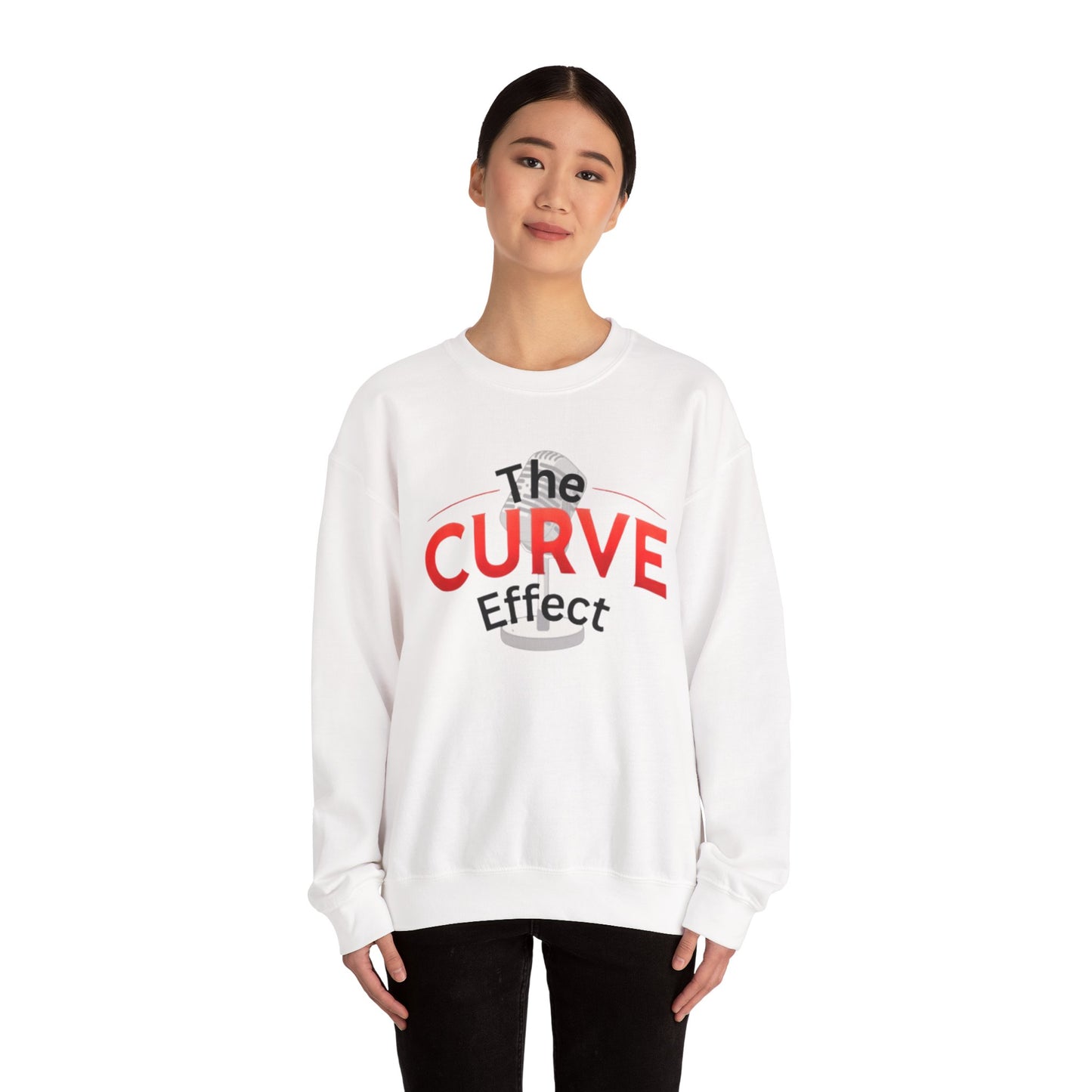 The Curve Effect Crewneck Sweatshirt, Comfortable Oversized Apparel, Ideal for Relaxed Outfits, Gift for Friends, Perfect for Casual [...]
