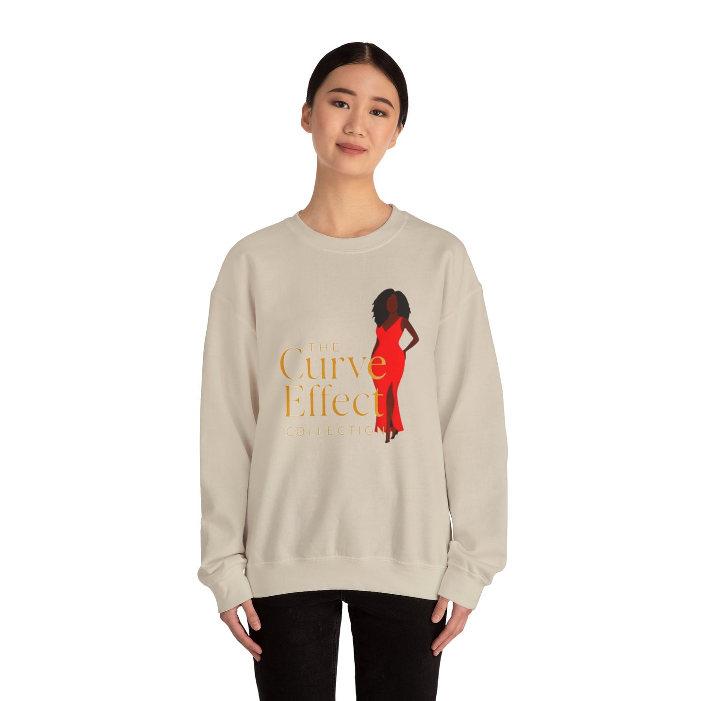 Copy of The Curve Effect Crewneck Sweatshirt, Comfortable Oversized Apparel, Ideal for Relaxed Outfits, Gift for Friends, Perfect for Casual [...]