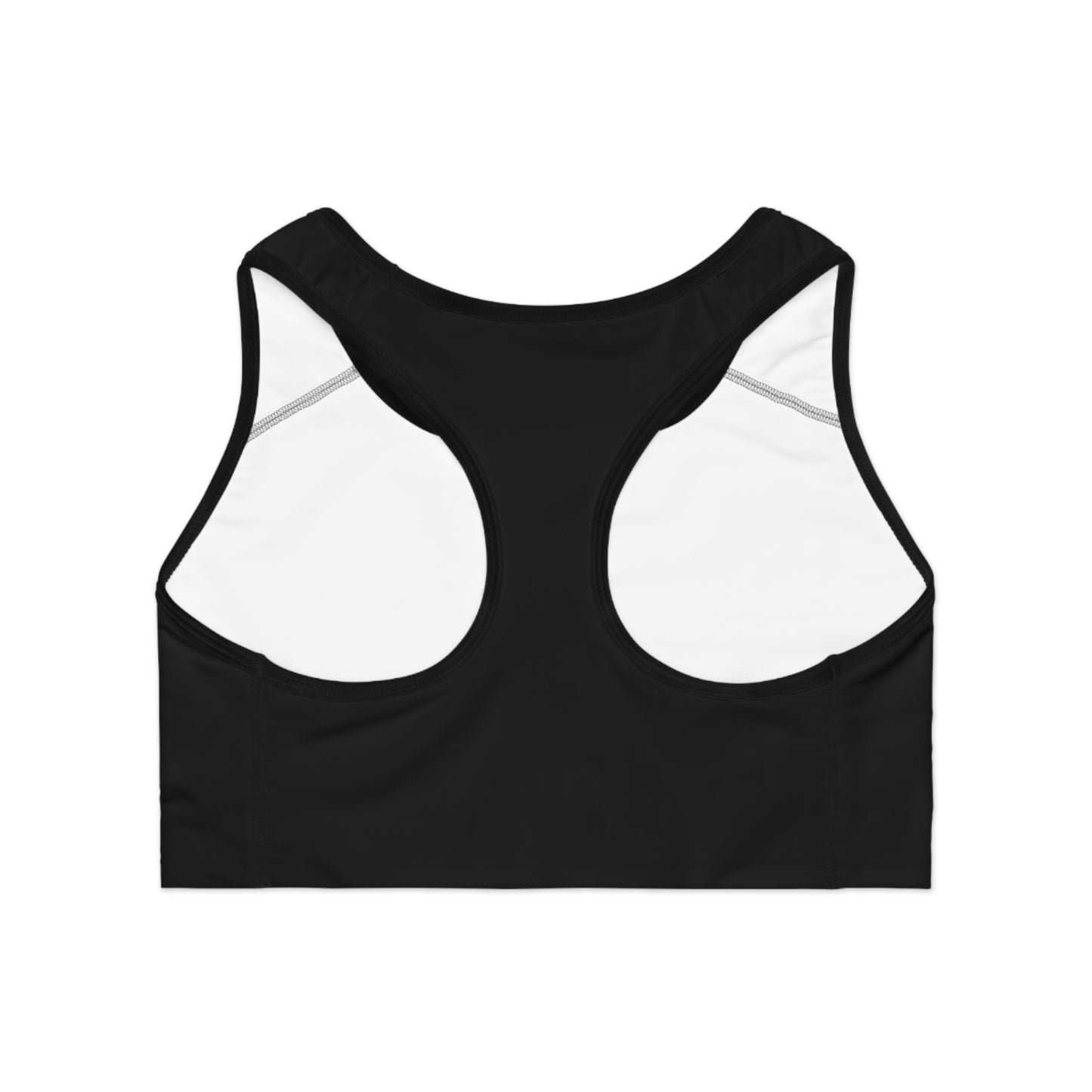 Dancing DL Sports Bra - Fun Workout Activewear, Fitness Gift, Comfortable Exercise Top, Unique Gym Apparel, Great for Dance Enthusiasts