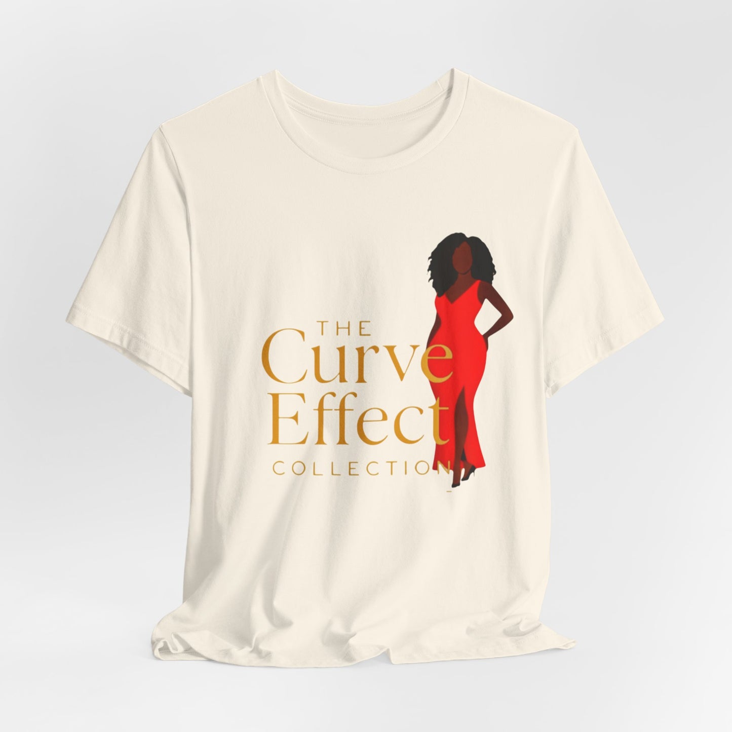 Copy of The Curve Effect T‑Shirt — Vintage Science/Math Graphic Tee