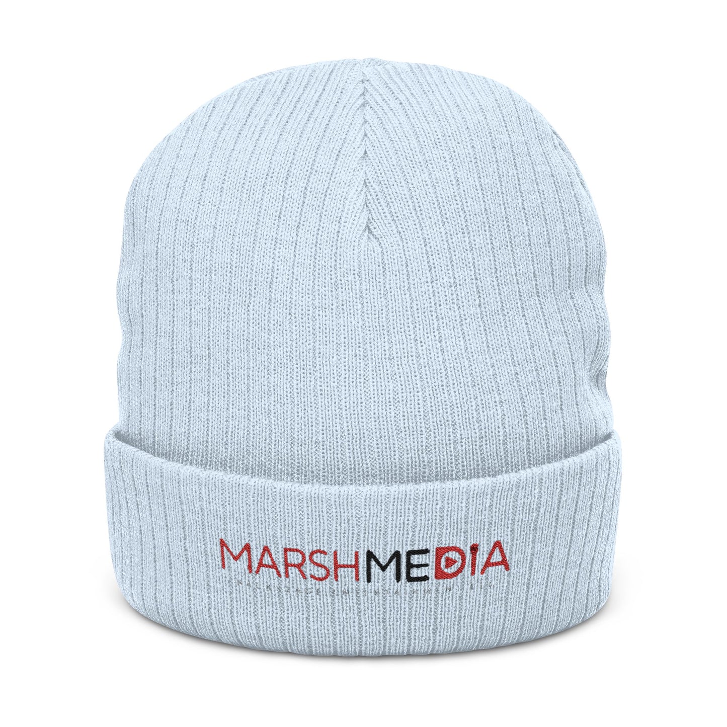 Stylish Ribbed Knit Beanie with Embroidery, Cozy Winter Hat, Customizable Headwear, Fashionable Accessory, Unisex Beanie for All Seasons