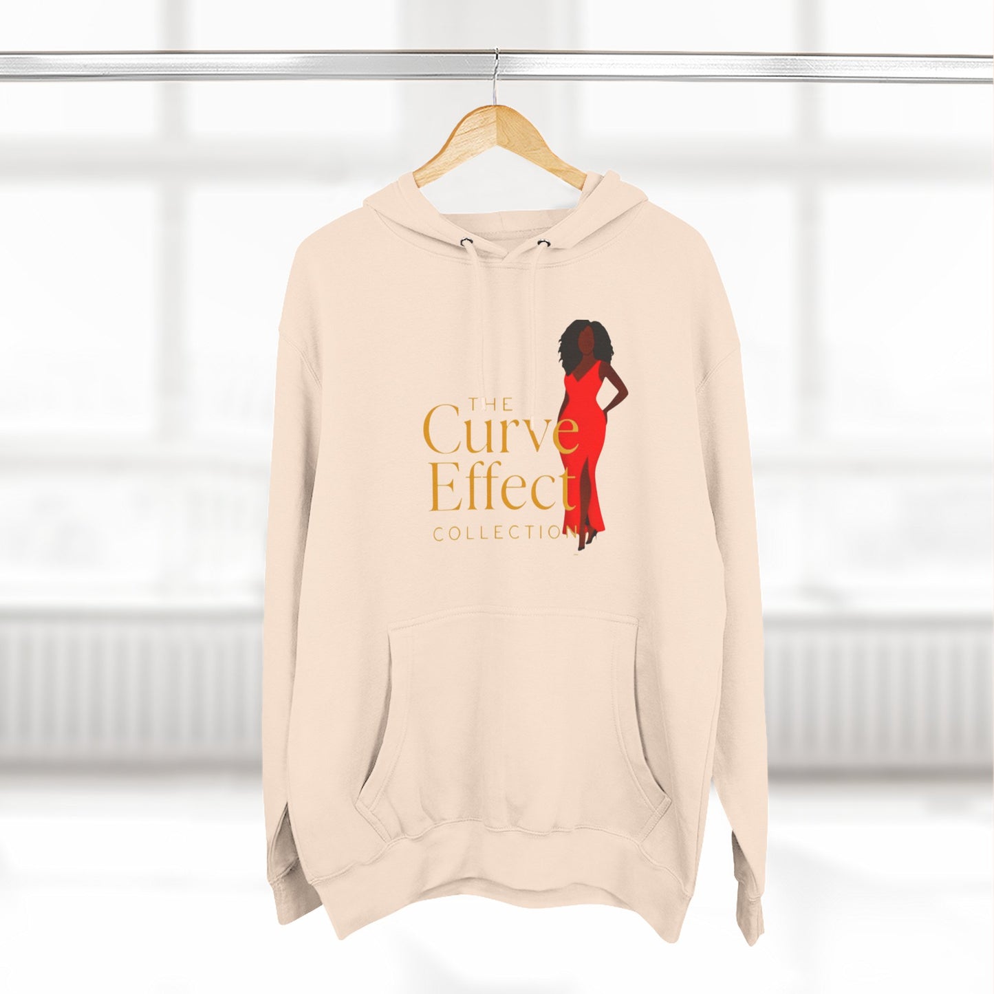 The Curve Effect Collection Fleece Hoodie