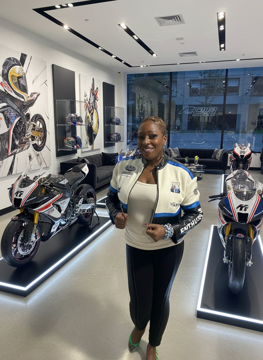 Colorblock Crop Jacket