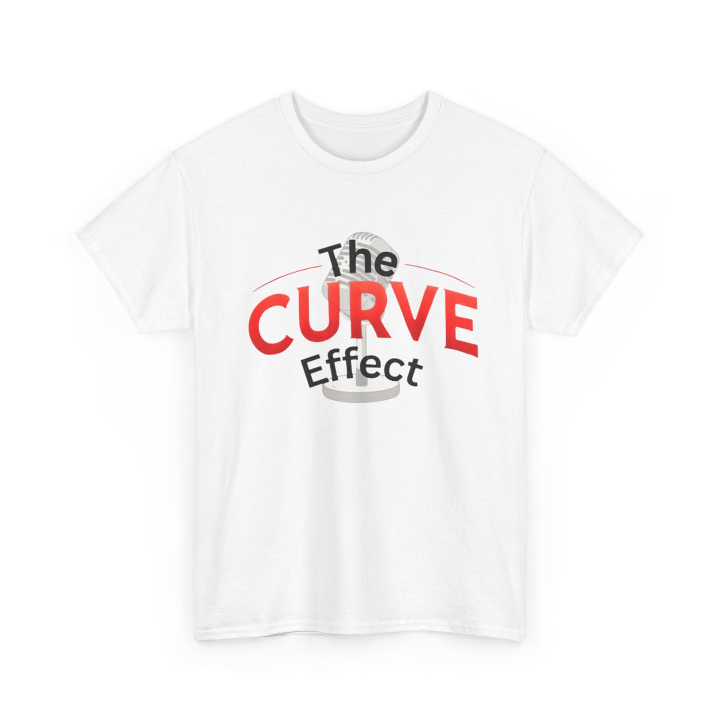 The Curve Effect Unisex Tee | Fun Graphic Shirt | Casual Wear, Gift for Friends, Music Lovers, Unique Style, Everyday Comfort