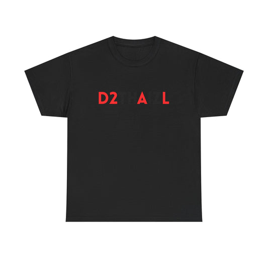 D2THAIZL Minimal Logo Tee — Graphic Logo White T-Shirt