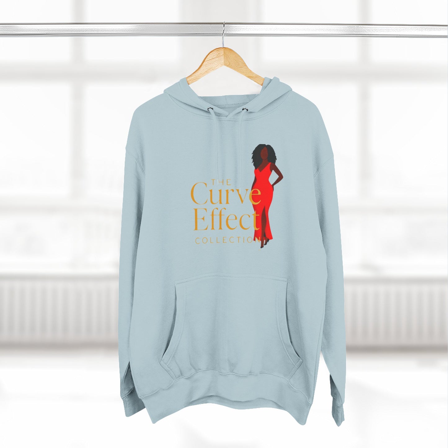 The Curve Effect Collection Fleece Hoodie